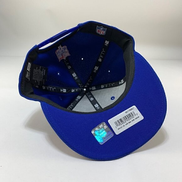 New England Patriots NFL Retro Blue 2021 New Era 9Fifty Snapback Hat New - Picture 4 of 6
